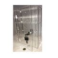 1 High Gloss Clear Acrylic Display Case with Front Door & Security Lock DB091-CABA4